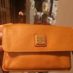 Dooney & Bourke Brown Leather Wallet